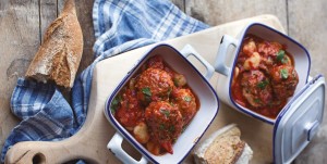 February 2016 - Cookery - Issue 248 - Spanish Meatball and Butter Bean Stew