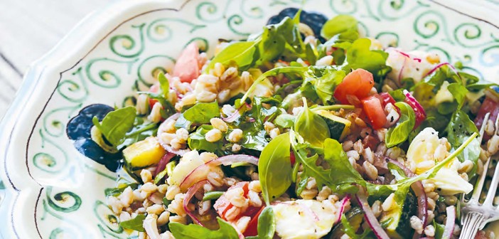 April 2016 - Cookery - Issue 250 - Insalata di Farro - Farro Salad