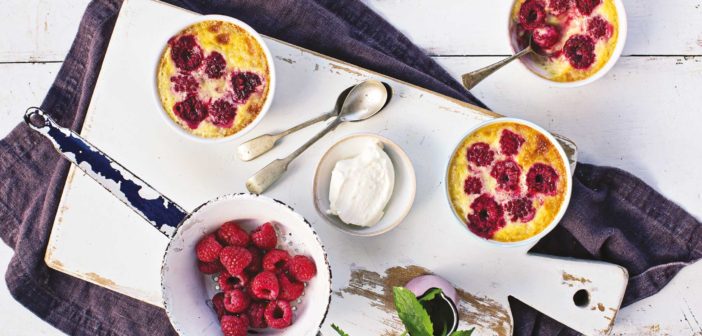 July 2016 - Cookery - Raspberry Custard Pots - Issue 253