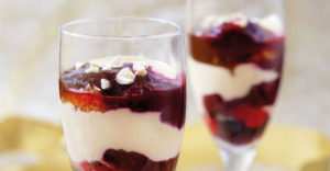 December 2016 - Cookery - Fruity Trifle with Cashew Cream