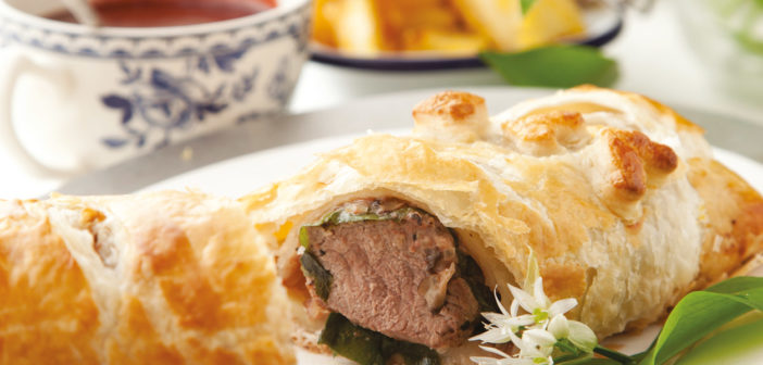 September 2017 - Cookery - Lamb Wellington with Wild Garlic - Issue 267