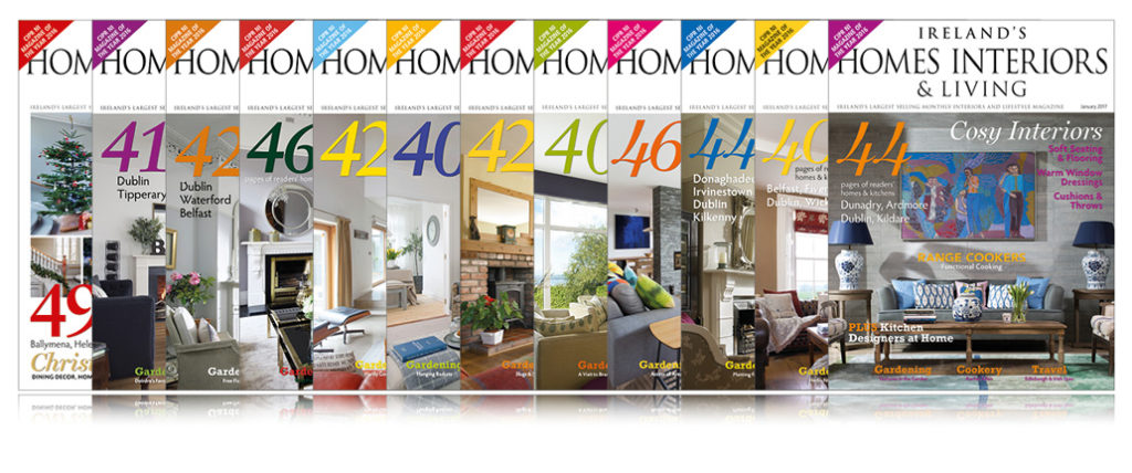 Ireland's Homes Interiors & Living Magazine 2017 Covers