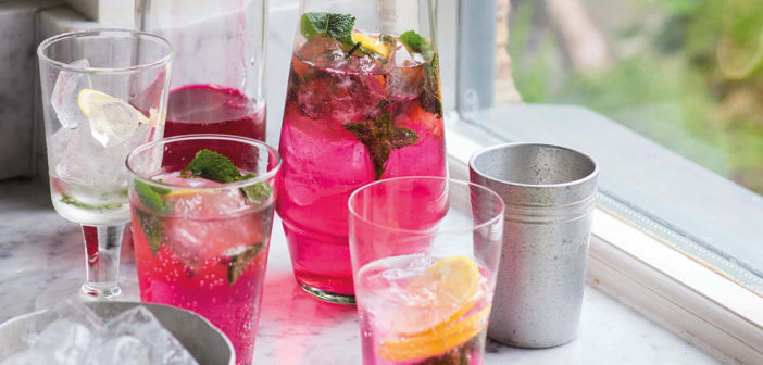 Cookery - Gulub Sharbat (Muddled mint, rose and lemon cooler) - Issue 279