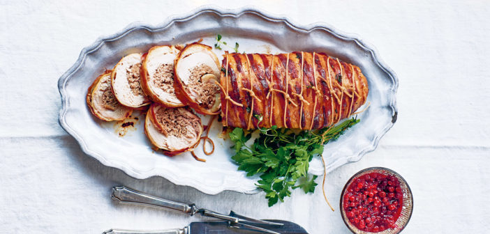 Cookery - Rolled Turkey with Meatball Stuffing - Issue 282