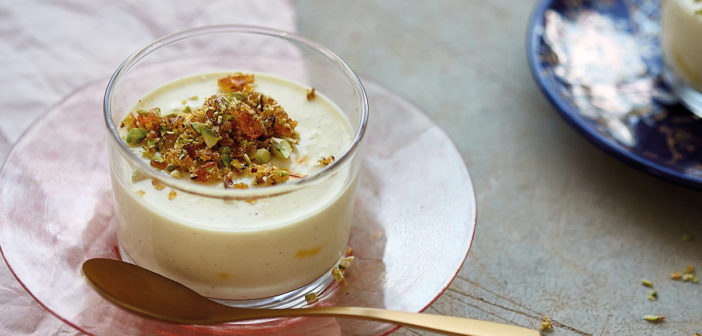 Cookery - Buttermilk, Saffron & Orange Blossom Panna Cotta - Issue 283