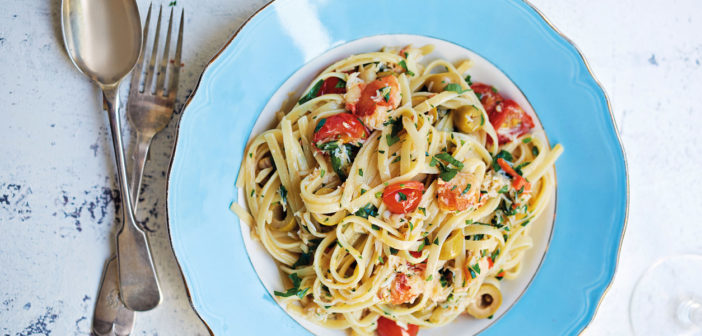 March 2019 - Cookery - Crab and Prosecco Linguine - Issue 285