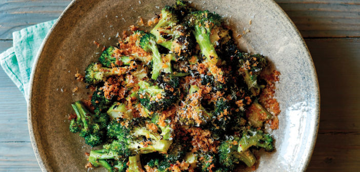 July 2019 - Cookery - Grilled broccoli with toasted breadcrumbs and parmesan - Issue 289