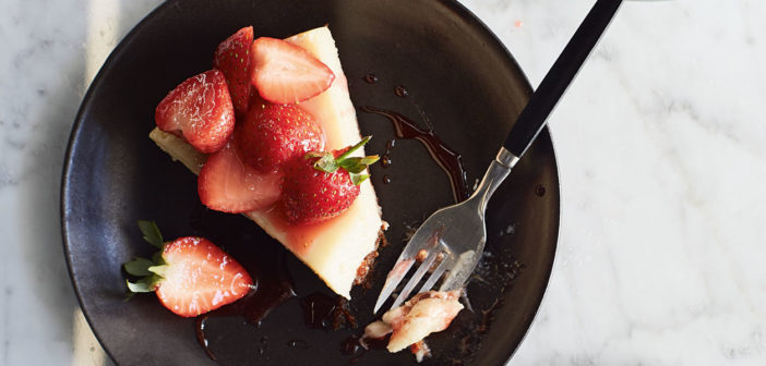 September 2019 - Cookery - New York-Style Baked Strawberry Cheesecake - Issue 291