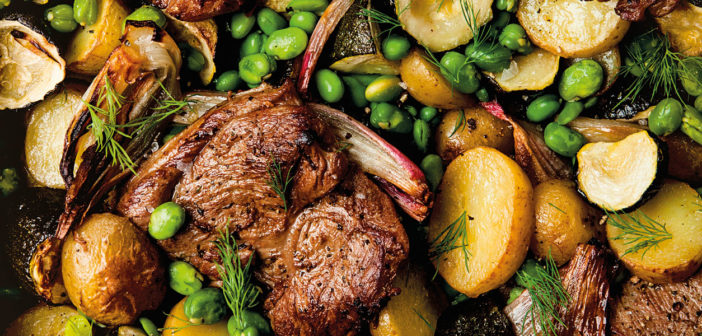 February 2020 - Cookery - Minty lamb steaks - Issue 296