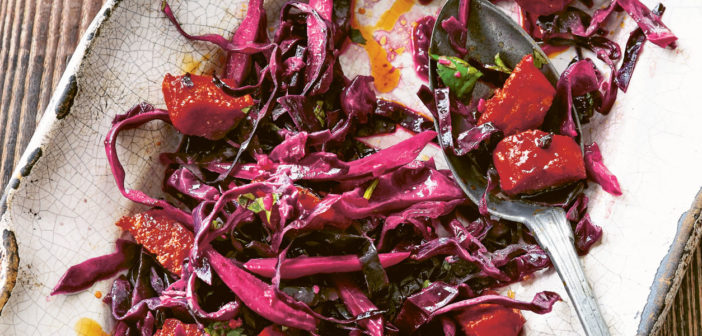July/August 2020 - Cookery - Chorizo & Red Cabbage Salad - Issue 300