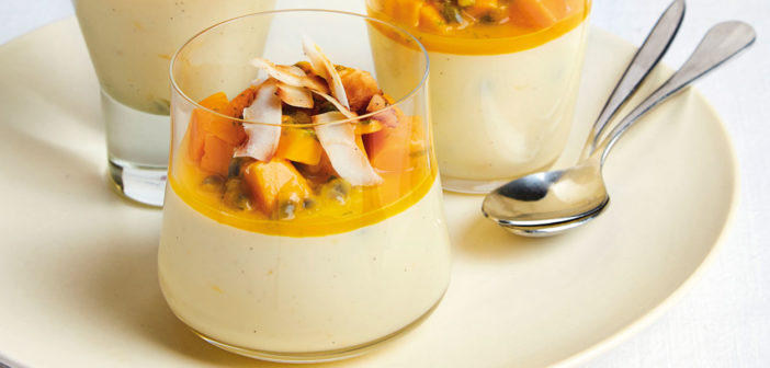 October 2020 - Cookery - Mango, White Chocolate and Passion Fruit Parfaits - Issue 302
