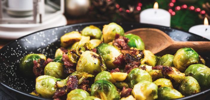December 2020 - Cookery - Traditional Brussels Sprouts with Smoked Bacon - Issue 304