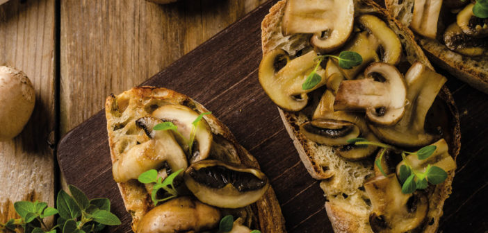 January 2021 - Cookery - Wild Mushroom on Toasted Bread - Issue 305