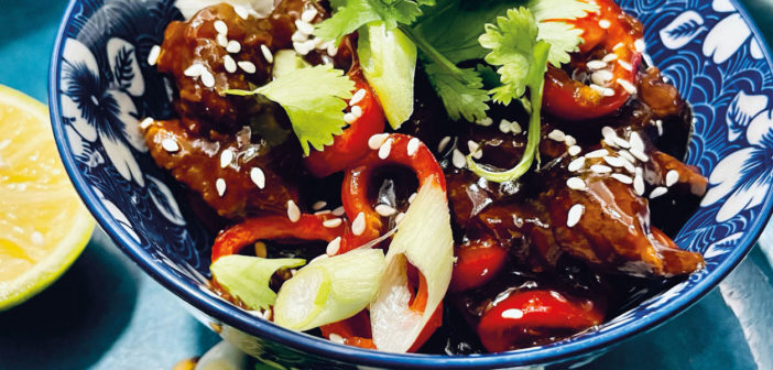 Slow Cooker Sticky Asian Beef