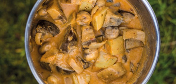 One-pot Potato and Mushroom Curry