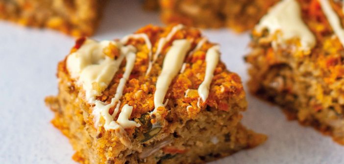 Carrot Cake Oat Bars