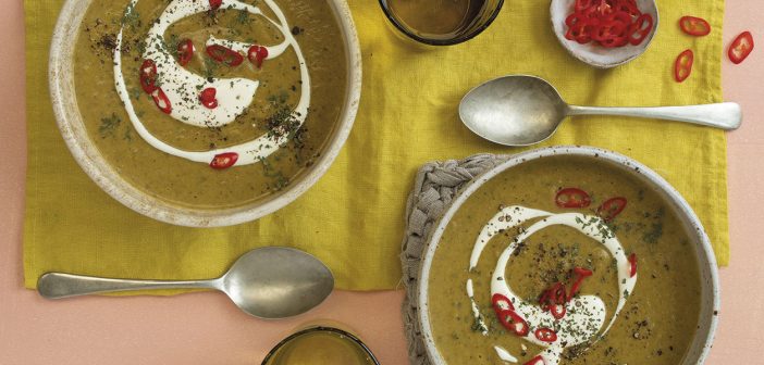 Vegan Coconut Curry Soup