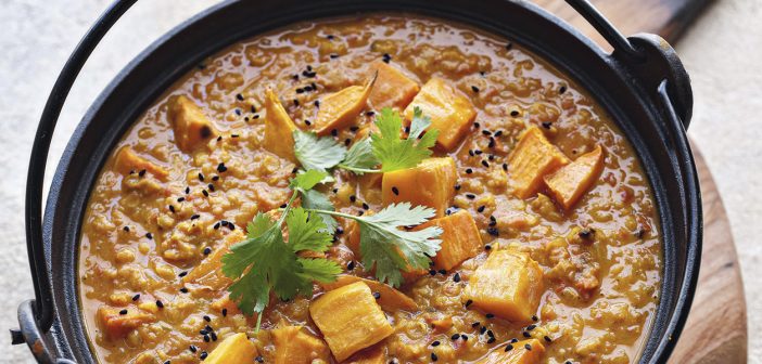 Sweet Potato, Lentil and Coconut Curry