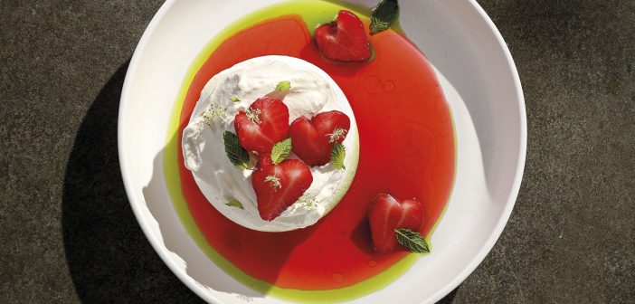 Strawberry & Elderflower Pavlova