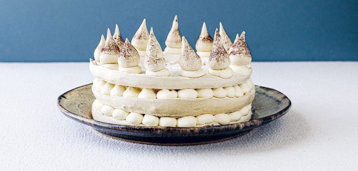 Irish Coffee Meringue Gateau