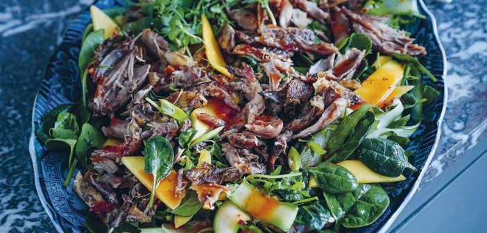 Crispy Duck Confit Salad