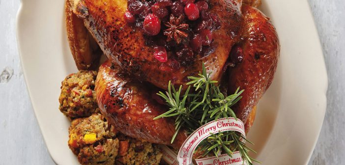 Cranberry & Maple-Glazed Turkey